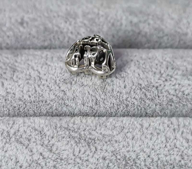 Silver Pandora Let it Go Charm