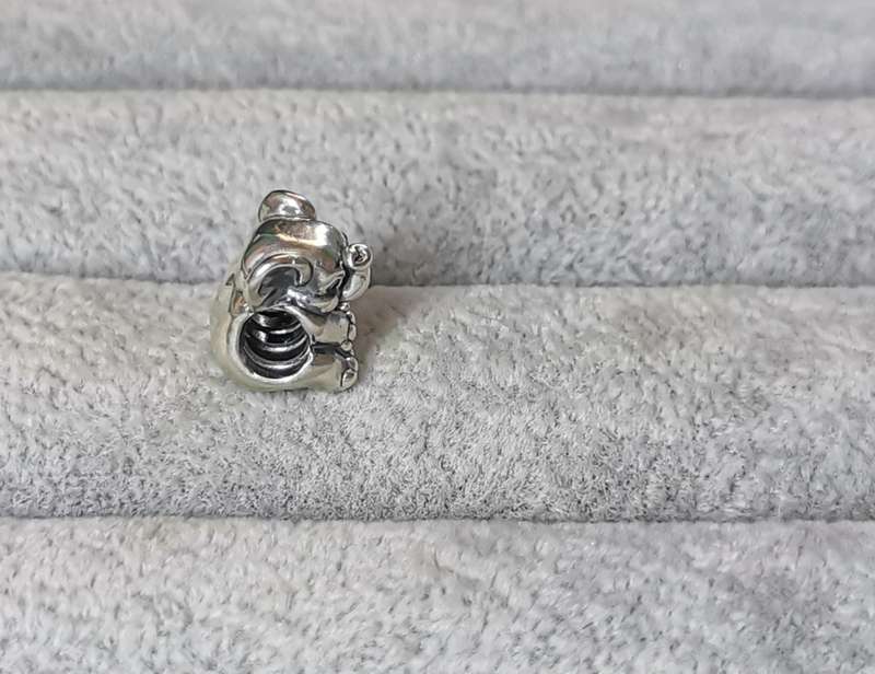 Silver Pandora Lucky Elephant Charm