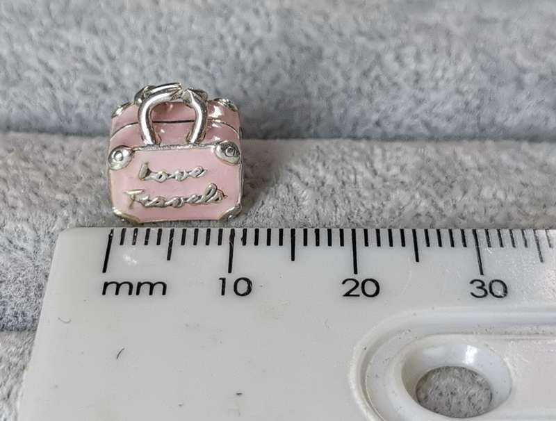 Silver Pandora Love Travels Charm