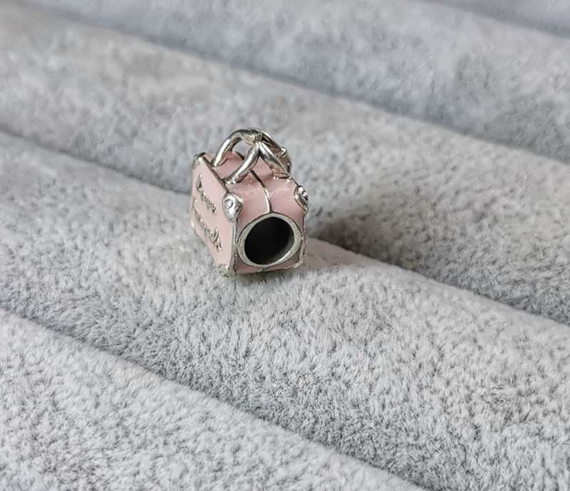 Silver Pandora Love Travels Charm