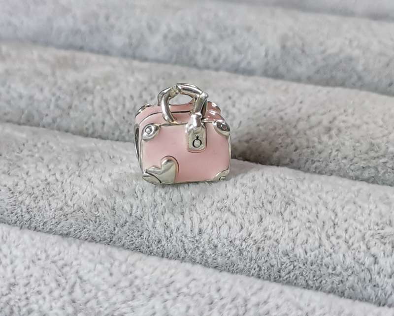 Silver Pandora Love Travels Charm