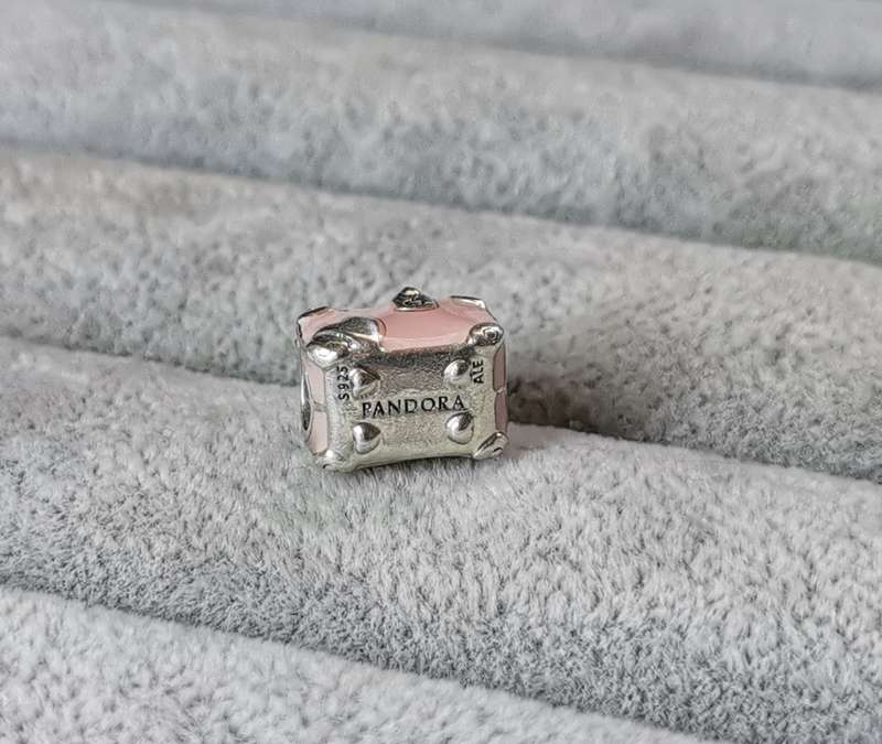 Silver Pandora Love Travels Charm