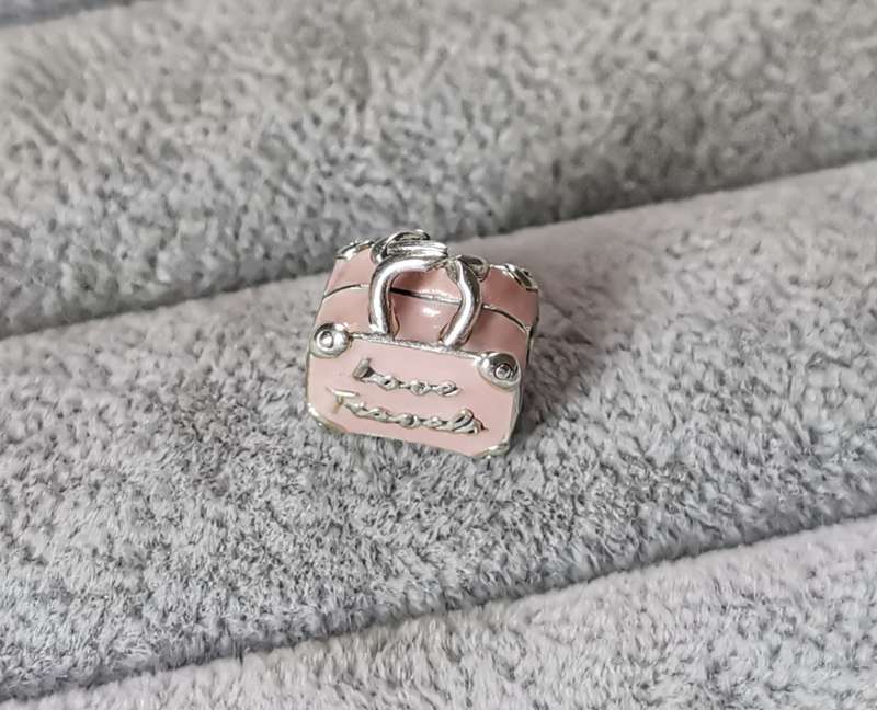 Silver Pandora Love Travels Charm