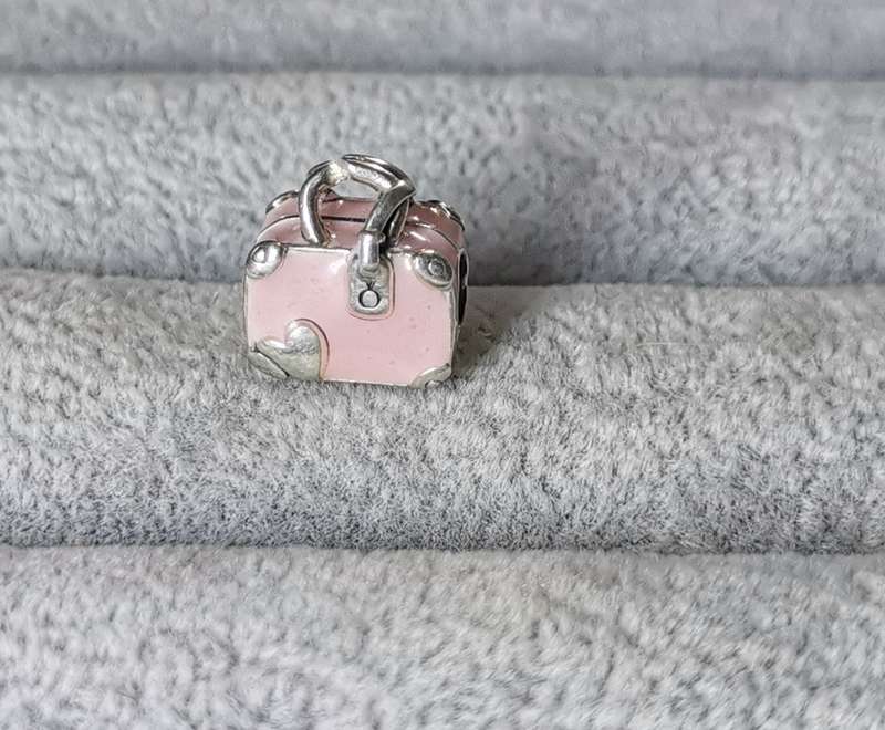 Silver Pandora Love Travels Charm