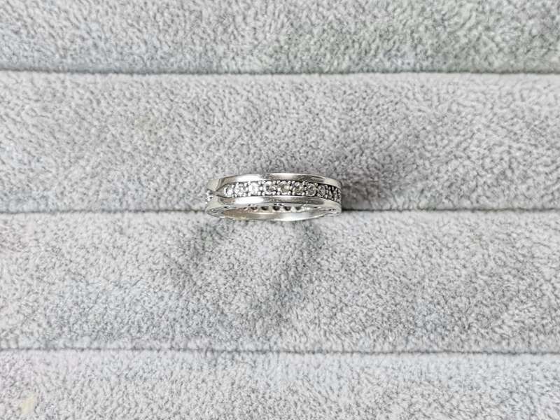Silver BVLGARI Ring