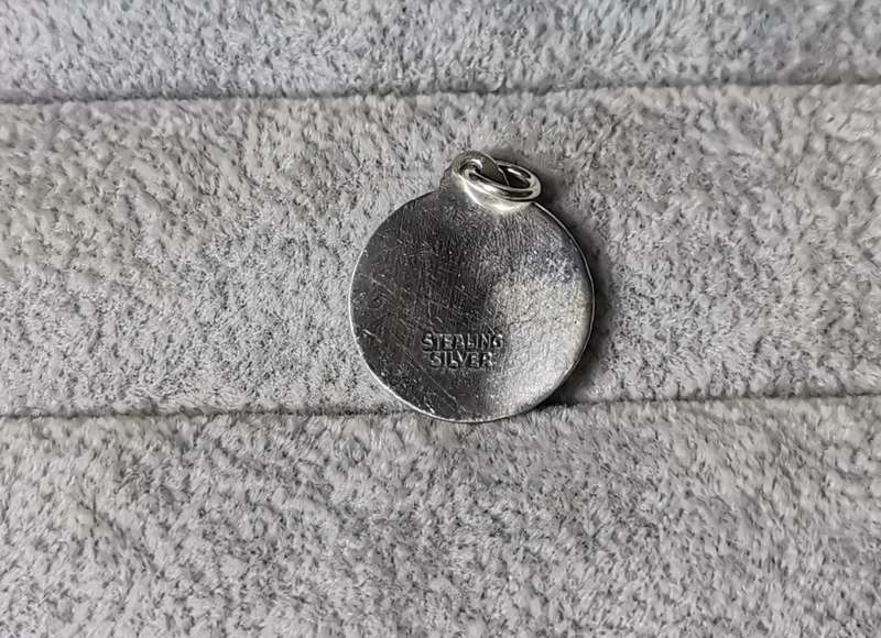 Silver St. Christopher Pendant
