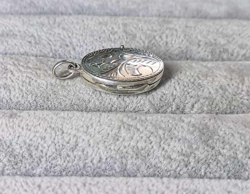 Detailed Silver Locket