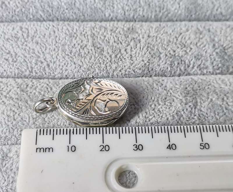 Detailed Silver Locket
