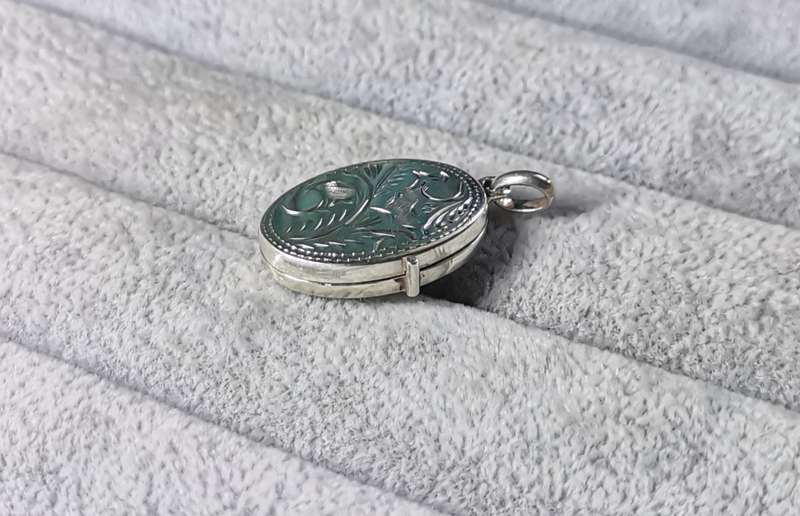 Detailed Silver Locket