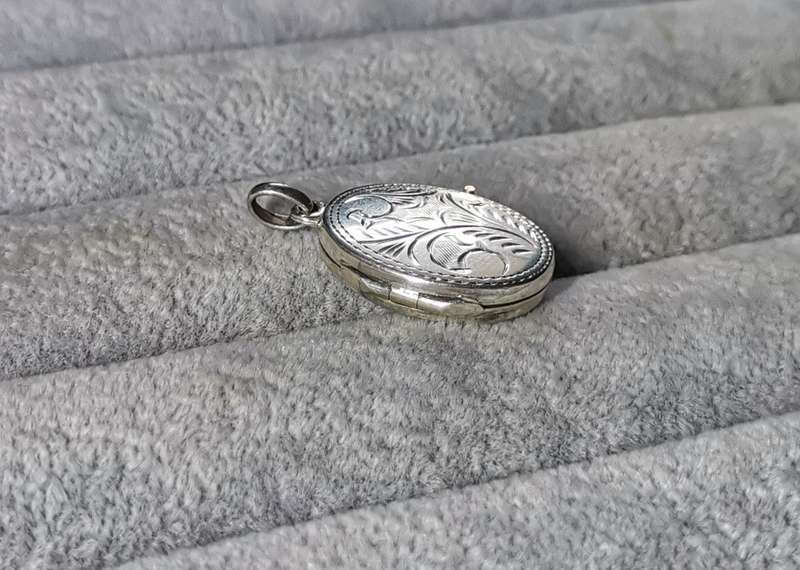 Detailed Silver Locket