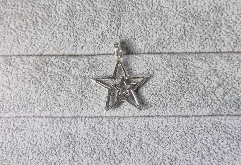 Silver Star Pendant