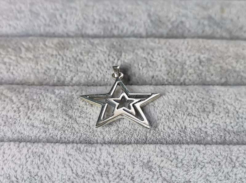 Silver Star Pendant