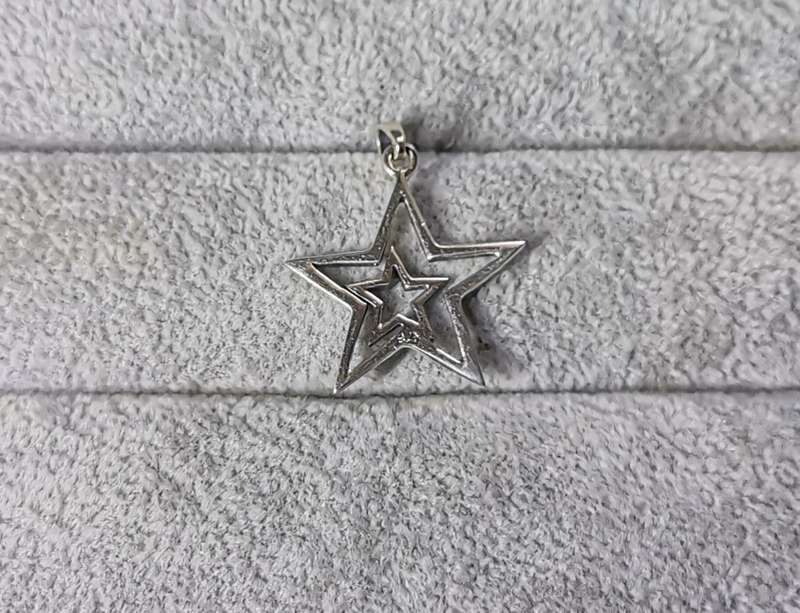 Silver Star Pendant