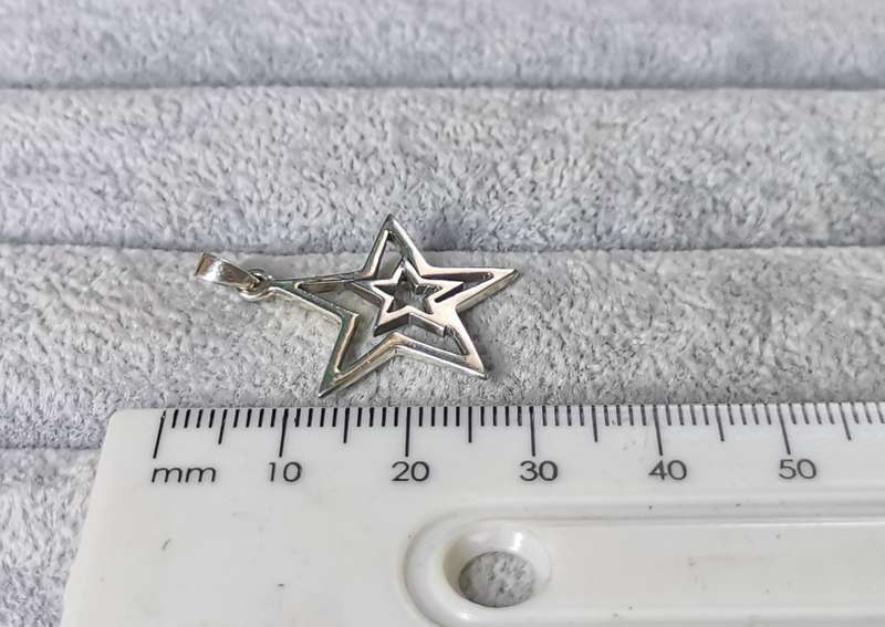 Silver Star Pendant