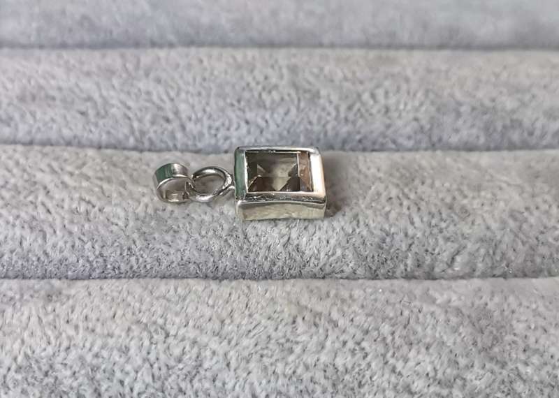 Sparkling Silver Pendant