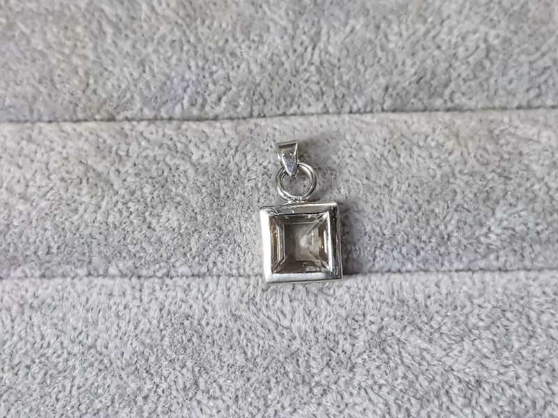 Sparkling Silver Pendant