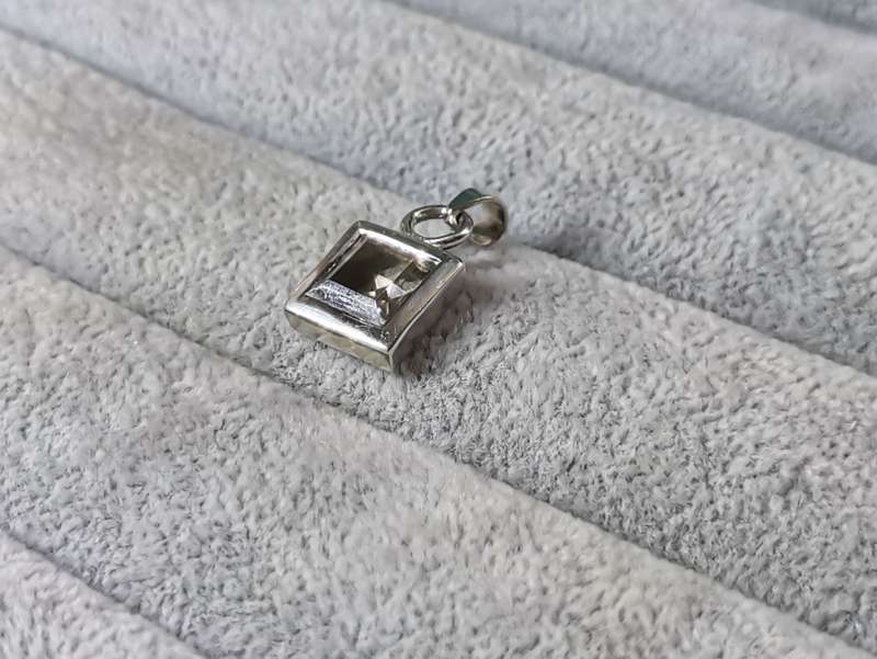 Sparkling Silver Pendant