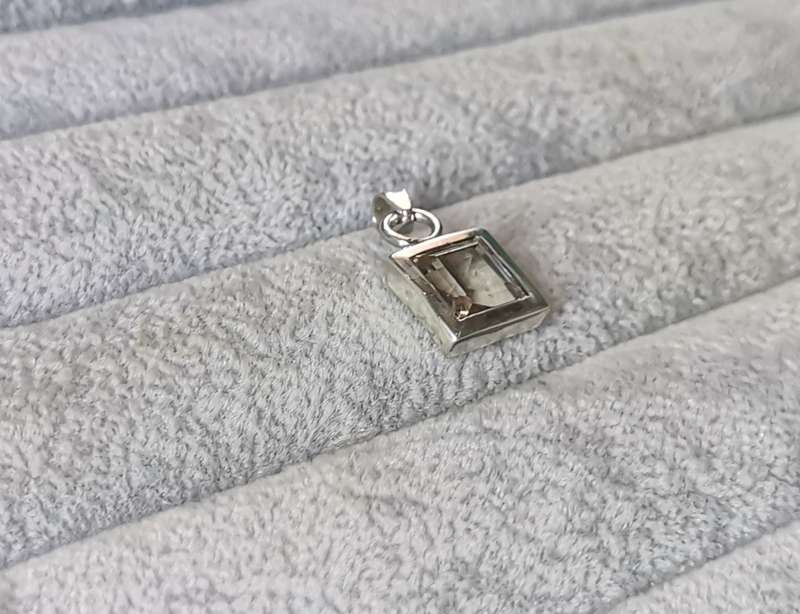 Sparkling Silver Pendant
