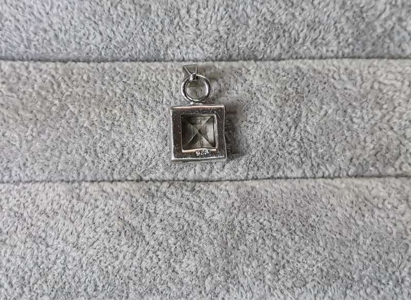 Sparkling Silver Pendant