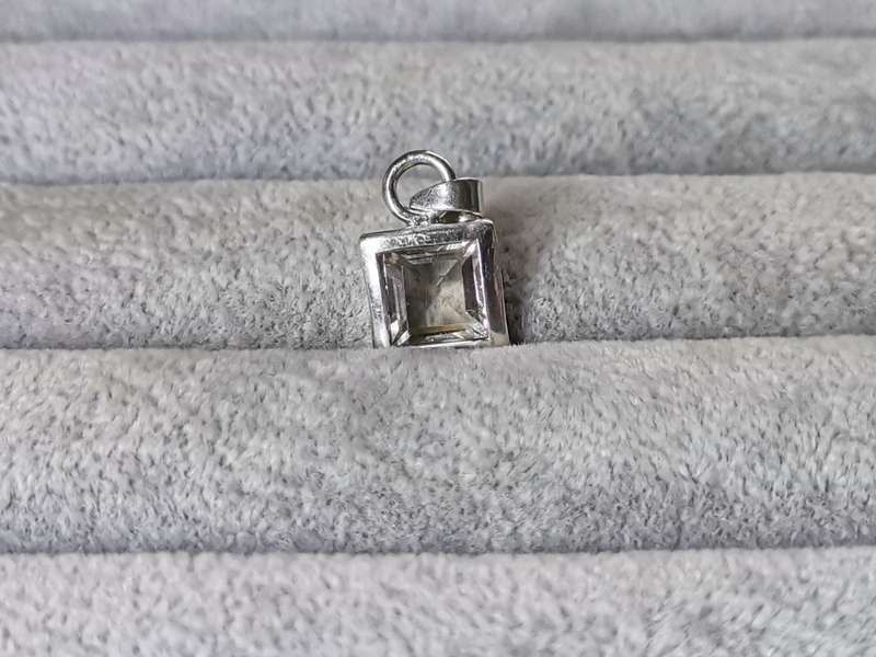 Sparkling Silver Pendant