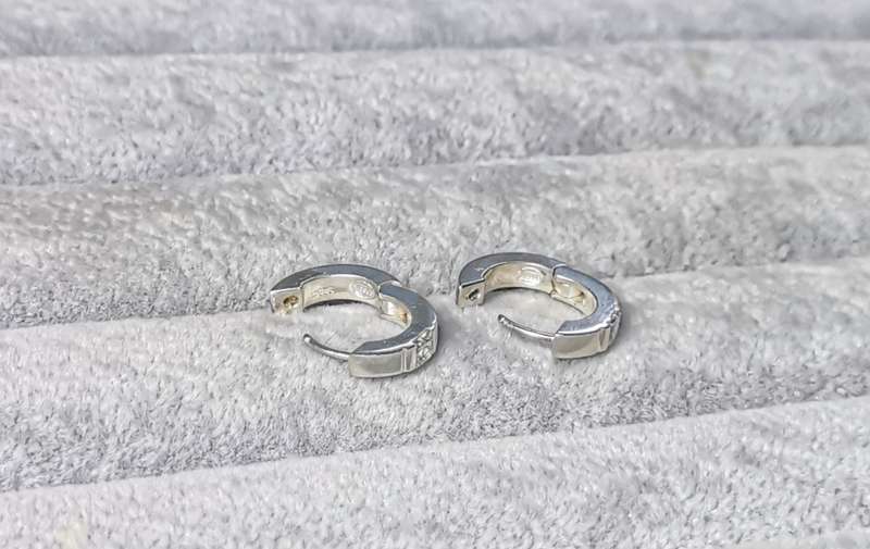 Silver Hoop Earrings