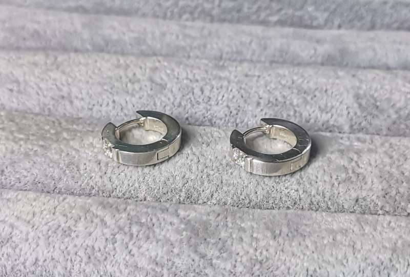 Silver Hoop Earrings