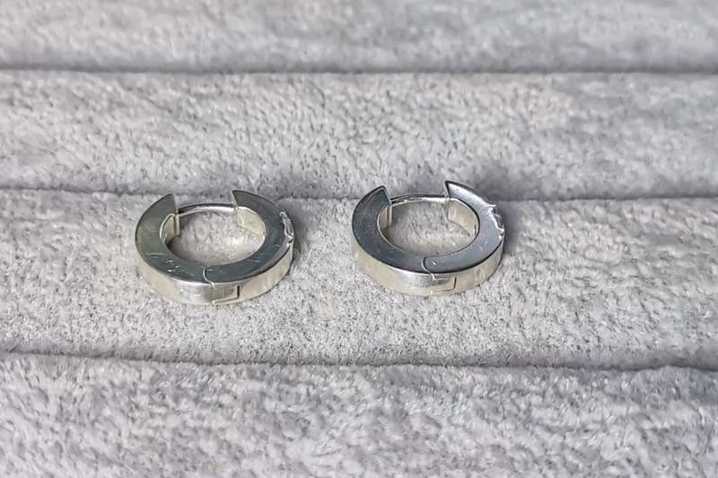 Silver Hoop Earrings