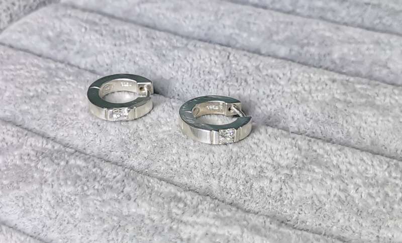Silver Hoop Earrings