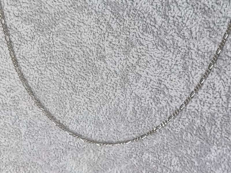 Silver Figaro Chain