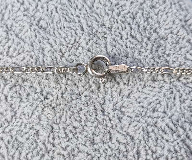 Silver Figaro Chain