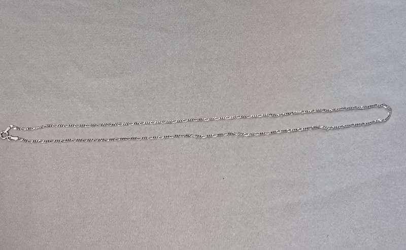 Silver Figaro Chain