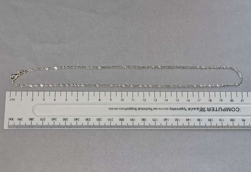 Silver Rope Chain