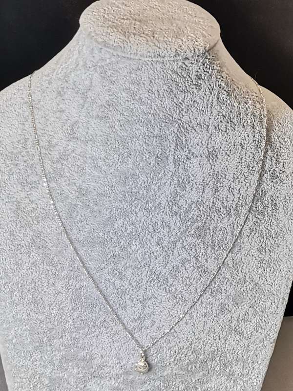 Silver Elephant Necklace