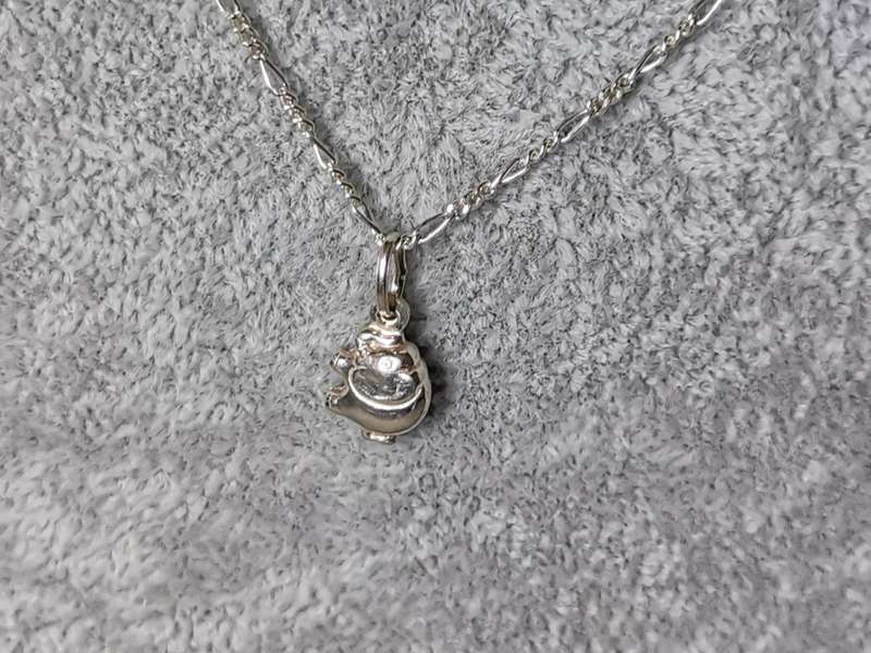 Silver Elephant Necklace