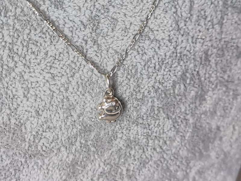 Silver Elephant Necklace