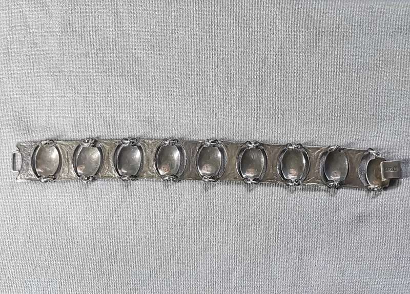 Discount!!! Detailed Silver Bracelet