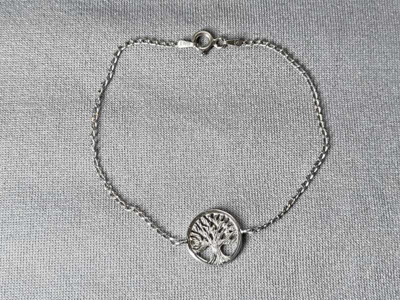 Silver Tree of Life Bracelet