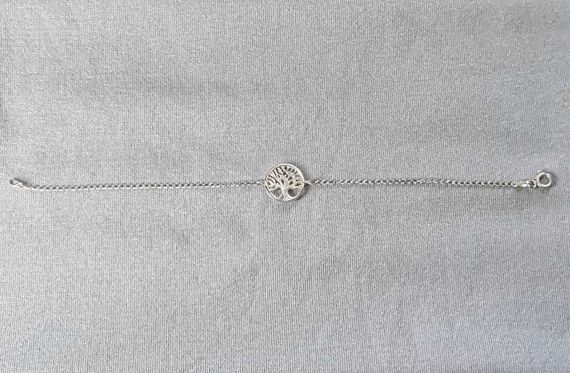 Silver Tree of Life Bracelet