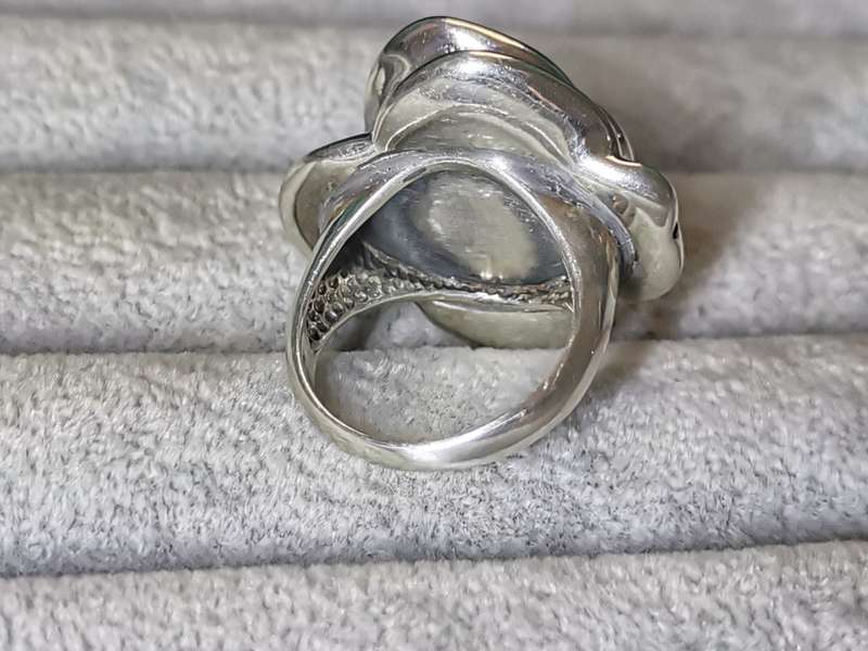Silver Rose Ring