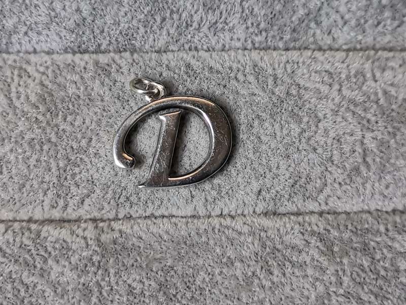Silver Initial D Pendant
