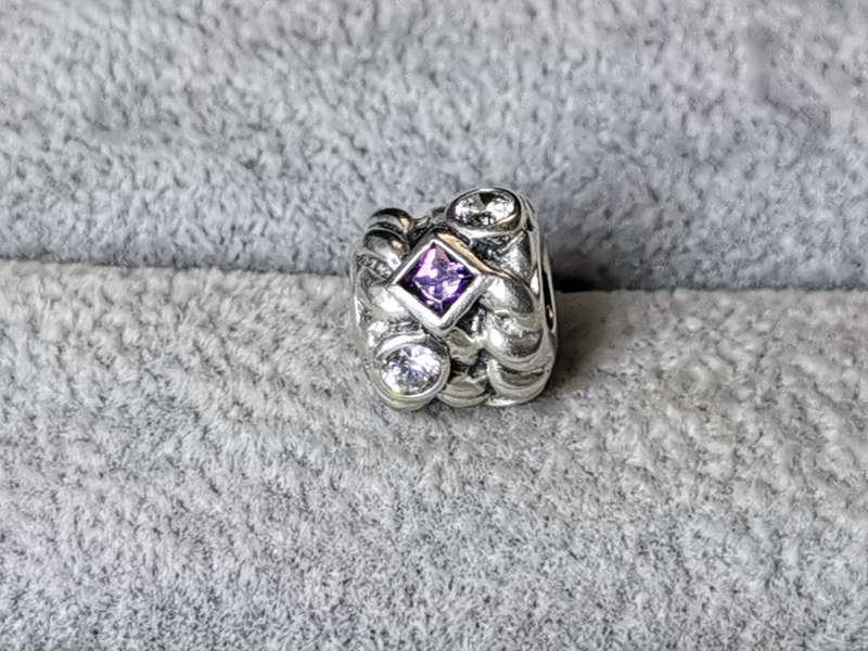 Silver Dona Mia Charm