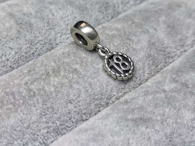 Pandora `18` Charm