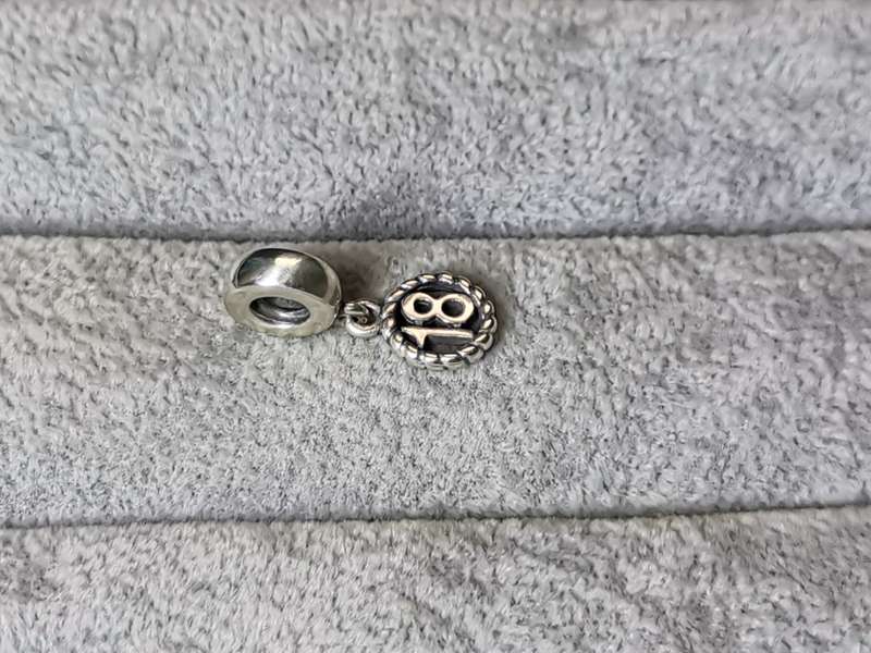 Pandora `18` Charm