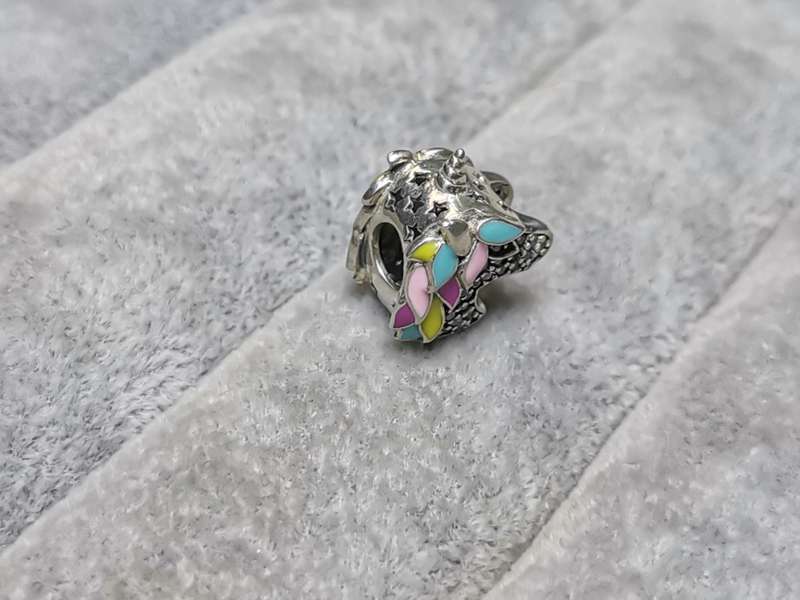 Silver Unicorn Charm