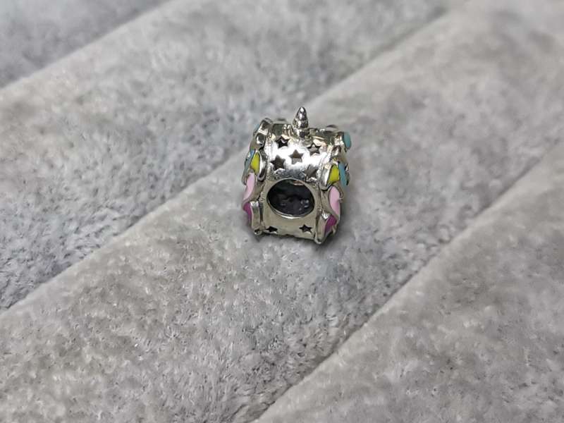 Silver Unicorn Charm