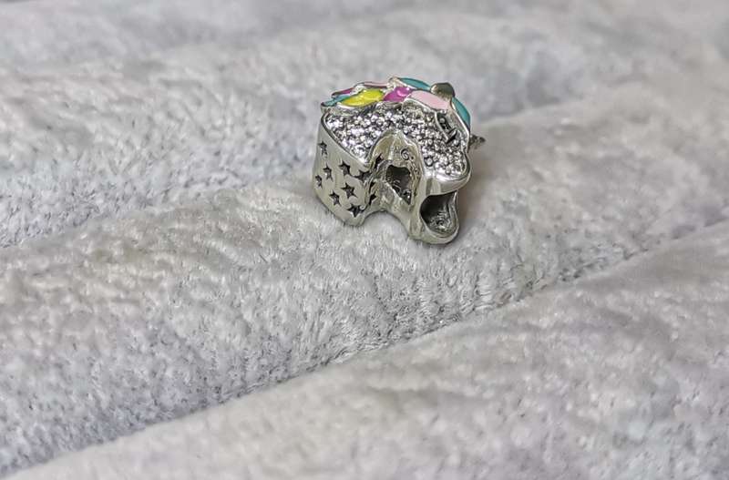 Silver Unicorn Charm