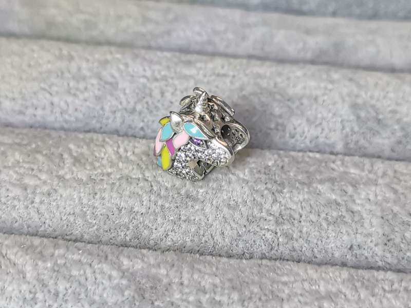 Silver Unicorn Charm