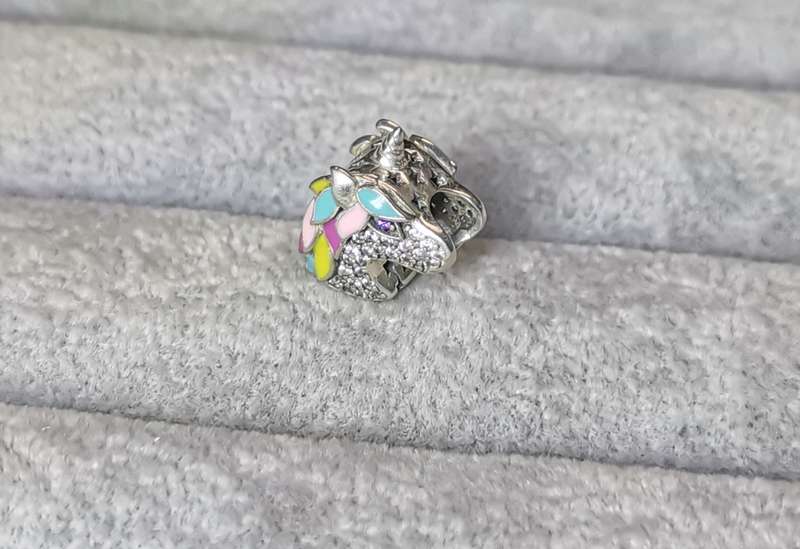 Silver Unicorn Charm