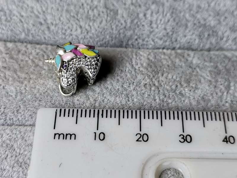 Silver Unicorn Charm