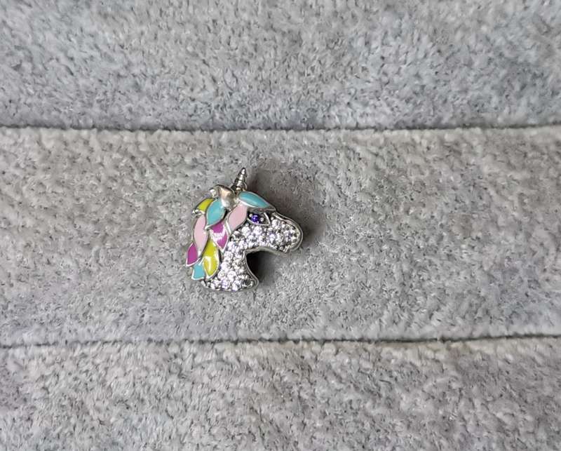 Silver Unicorn Charm
